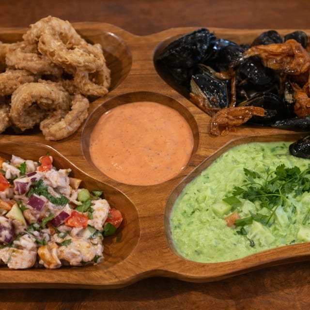 Botana de Mariscos.