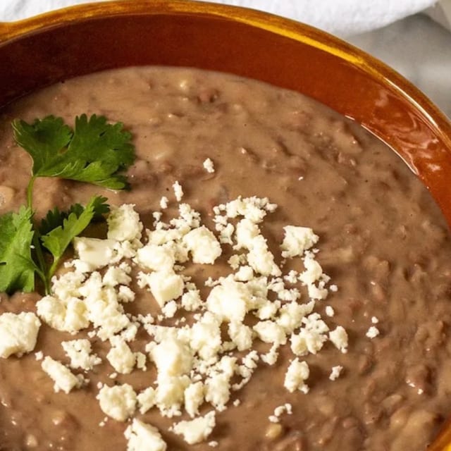 Refried Beans.