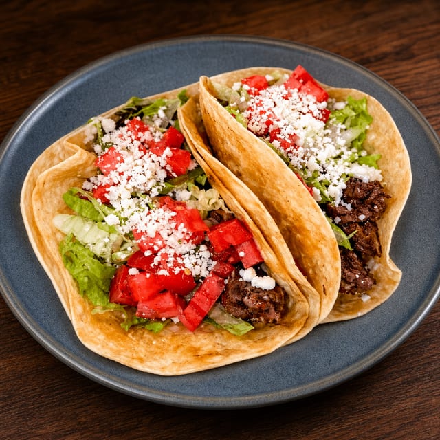Tacos - Gringo Style.