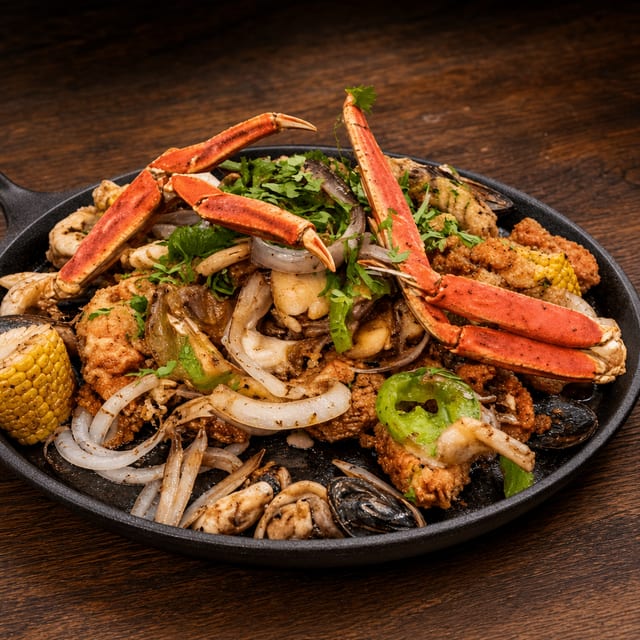 Parrillada de Mariscos.