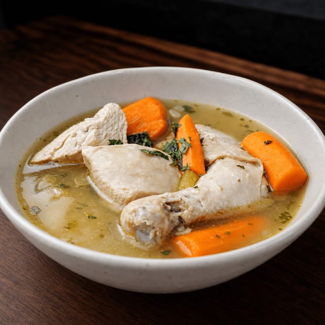 Sopa De Pollo.