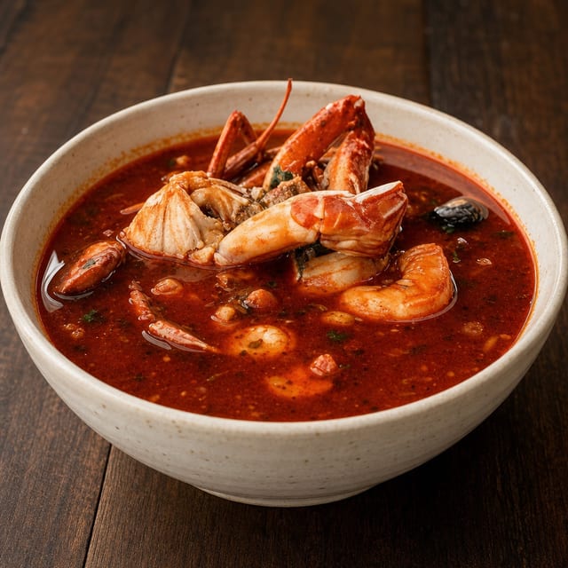 Sopa De Mariscos.